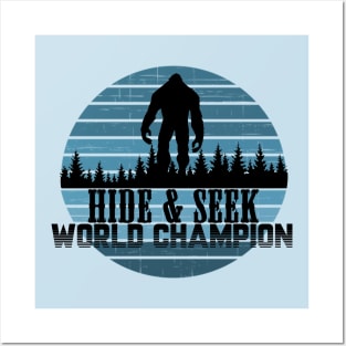 Bigfoot Hide and Seek World Champion Posters and Art